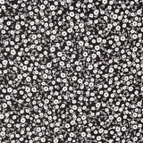 Viskose Blumen Feld Schwarz - Ribes y Casals