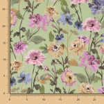 Viskose Flieder Blumen - Ribes y Casals