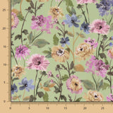 Viskose Flieder Blumen - Ribes y Casals