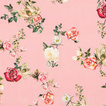 Viskose Blumen Rosa - Ribes y Casals