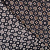 Viskose Geo Aztec Schwarz - Ribes y Casals
