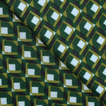 Viskose Geometrisches Juwel Grün - Ribes y Casals