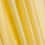 Viskose-Reststück, glatt, gelb – verschiedene Maße x Breite 145 cm. - Ribes y Casals