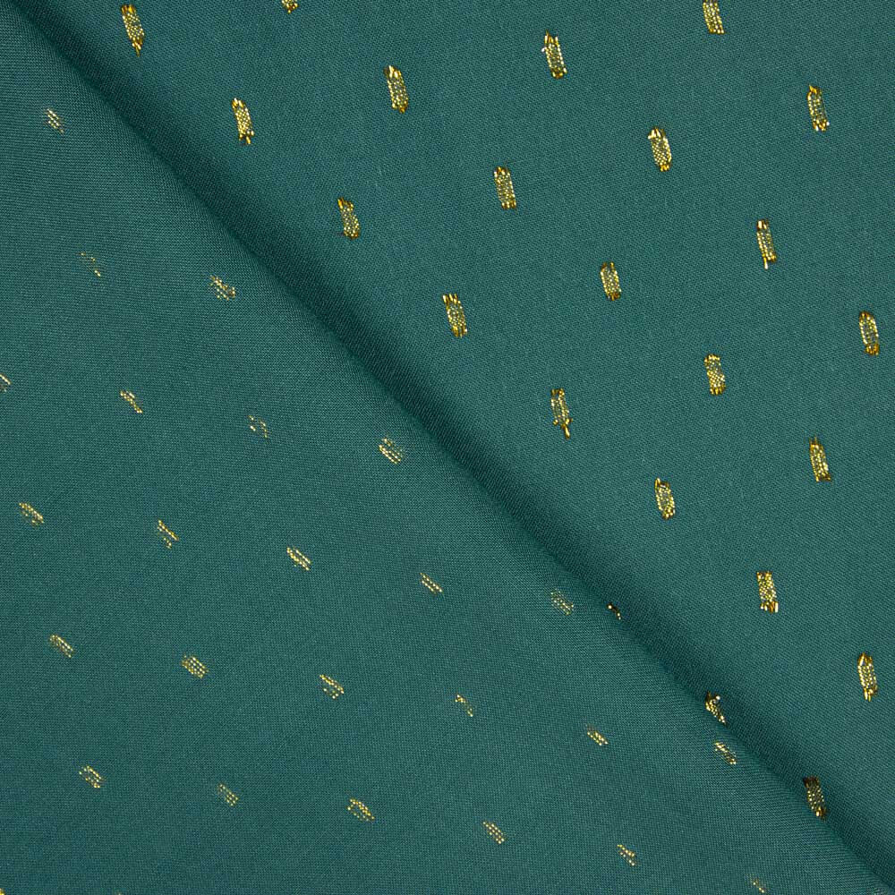 Lurex Viskose Smaragdgrün - Ribes y Casals