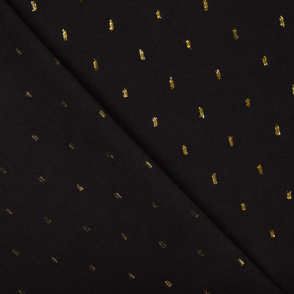 Viskose Lurex Schwarz - Ribes y Casals