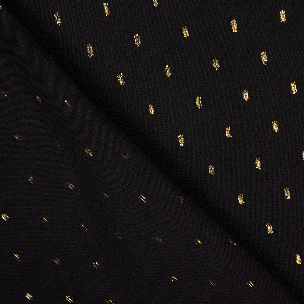 Viskose Lurex Schwarz - Ribes y Casals
