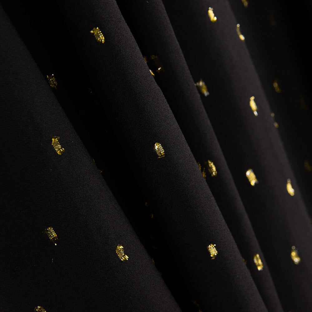 Viskose Lurex Schwarz - Ribes y Casals
