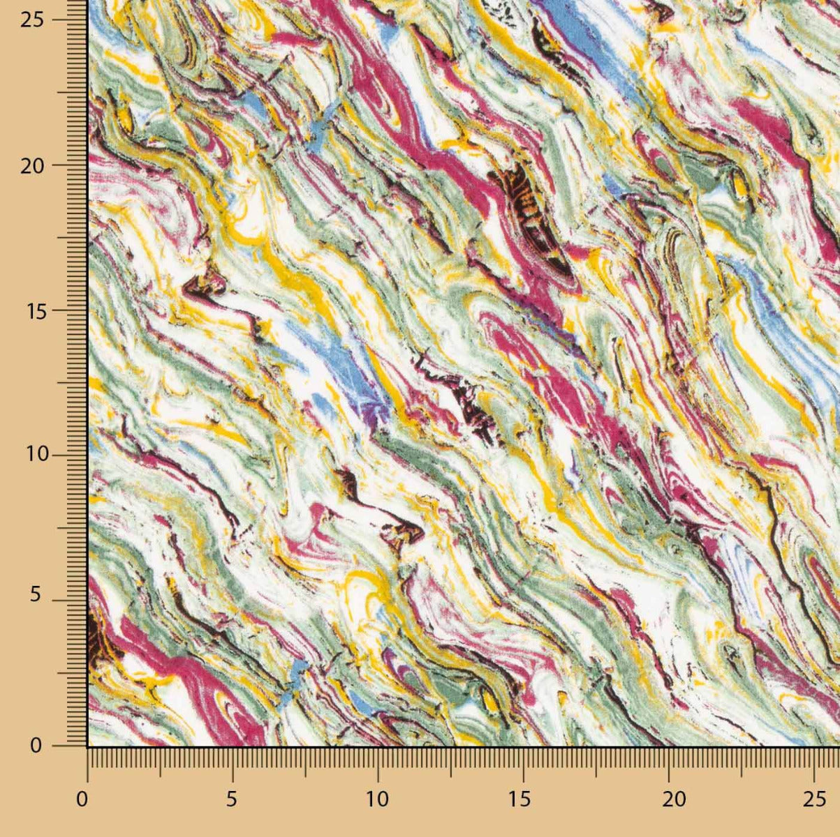 Viskosemotiv Multicolour - Ribes y Casals