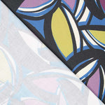 Viskose Maxi Blume Lila - Ribes y Casals
