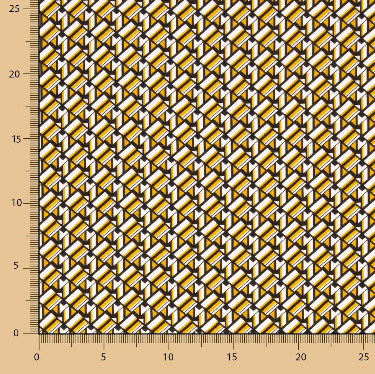 Retal Viscose Montreal Gelb - Verschiedene Größen x Breite 145 cm - Ribes y Casals