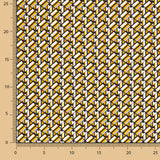 Retal Viscose Montreal Gelb - Verschiedene Größen x Breite 145 cm - Ribes y Casals