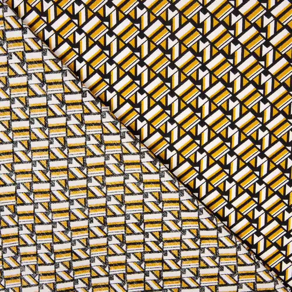 Retal Viscose Montreal Gelb - Verschiedene Größen x Breite 145 cm - Ribes y Casals