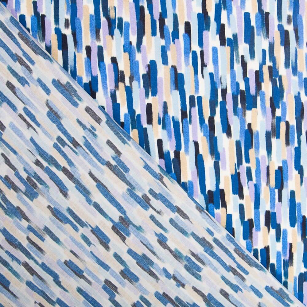 Viskose Mosaik Blau - Ribes y Casals