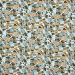 Viskose Mosaik Blau - Ribes y Casals