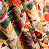 Viskose Mosaik Rot - Ribes y Casals
