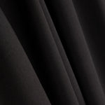 Einfarbiger Viskose-Stoff Schwarz - Ribes y Casals