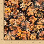 Viskose Odyssee Blume Orange - Ribes y Casals