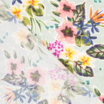 Flach Polyester Fein Blumen Wasser Grün - Ribes y Casals
