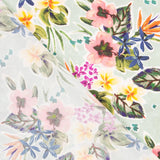 Flach Polyester Fein Blumen Wasser Grün - Ribes y Casals