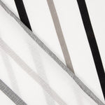 Viskose Schwarz gestreift - Ribes y Casals