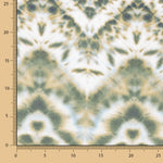 Bedruckte Viskose Tye-Dye Grün - Ribes y Casals