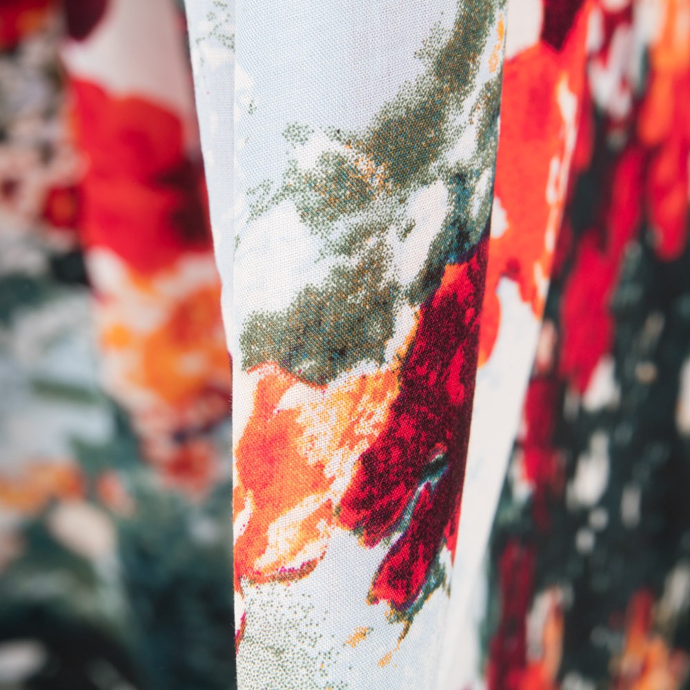 Viskose Aquarell Floral - Ribes y Casals