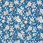 Viskose Floral Petrol - Ribes y Casals