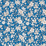 Viskose Floral Petrol - Ribes y Casals