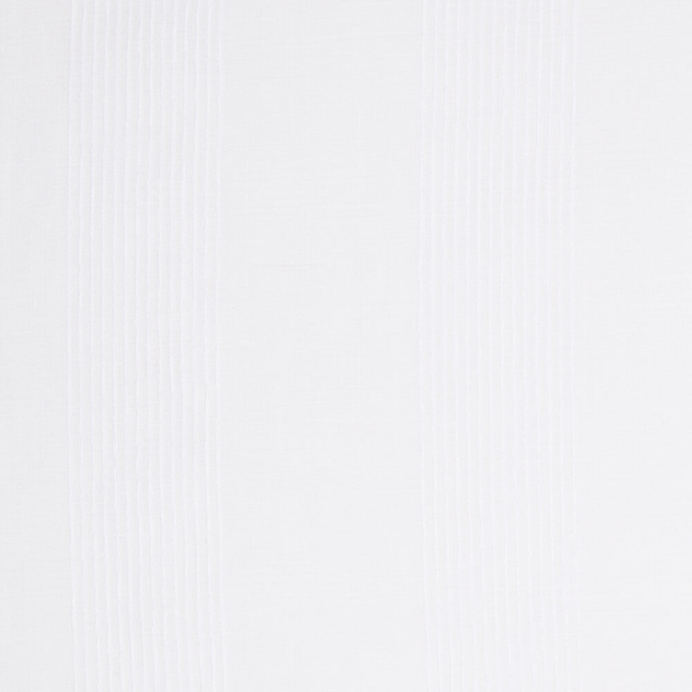 Leinen Multi-Striped Sheer Net Vorhang Weiß - Ribes y Casals