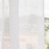 Weißer Plumeti Regen Netz Vorhang - Ribes y Casals