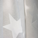 Devoré Stars Transparenter Netzvorhang Grau - Ribes y Casals
