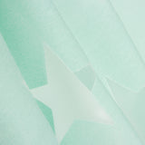 Devoré Stars Water Green Gardine - Ribes y Casals