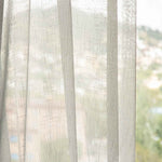 Graue Gardine mit silbernem Lurex - Ribes y Casals