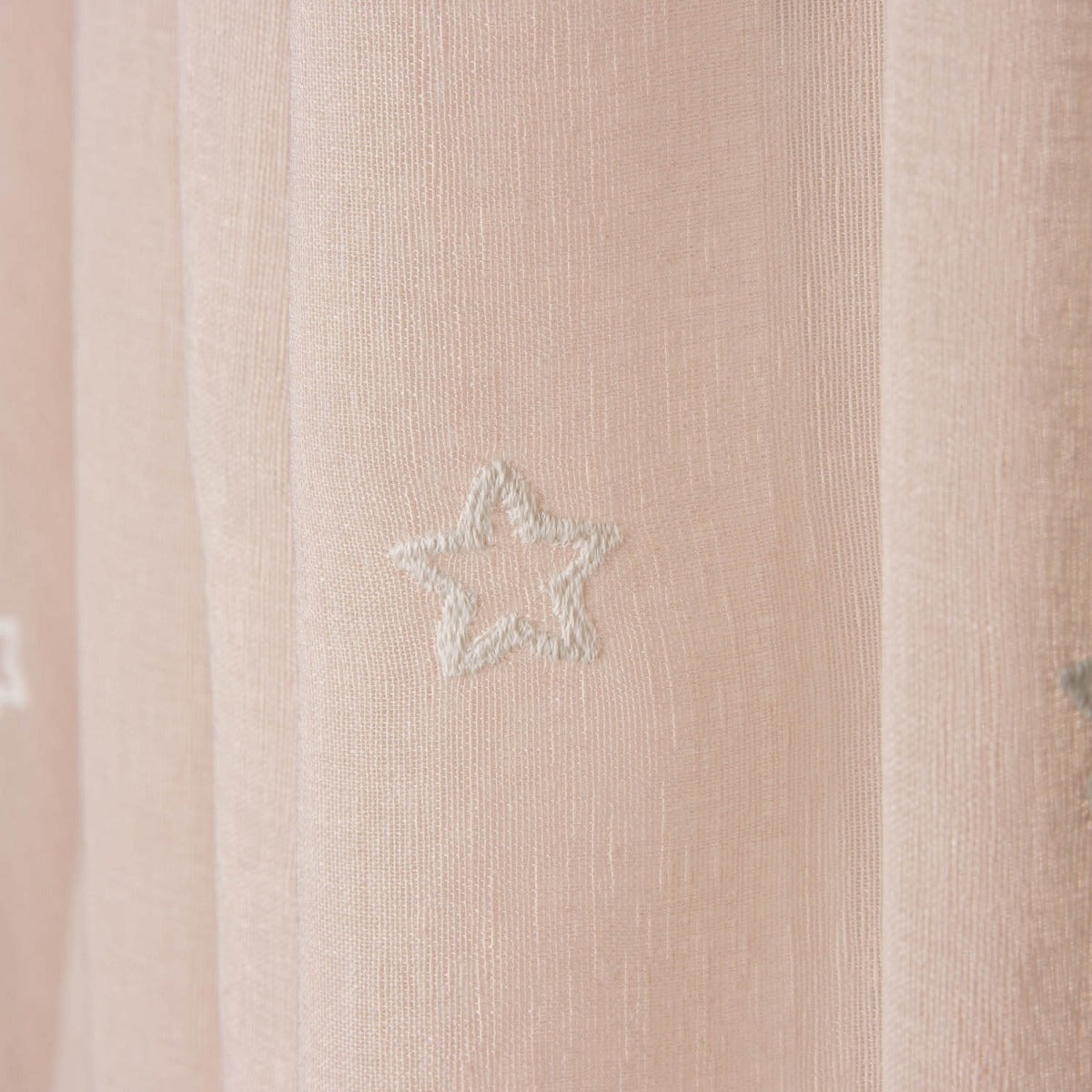 Kinder-Netzvorhang Pink Star - Ribes y Casals