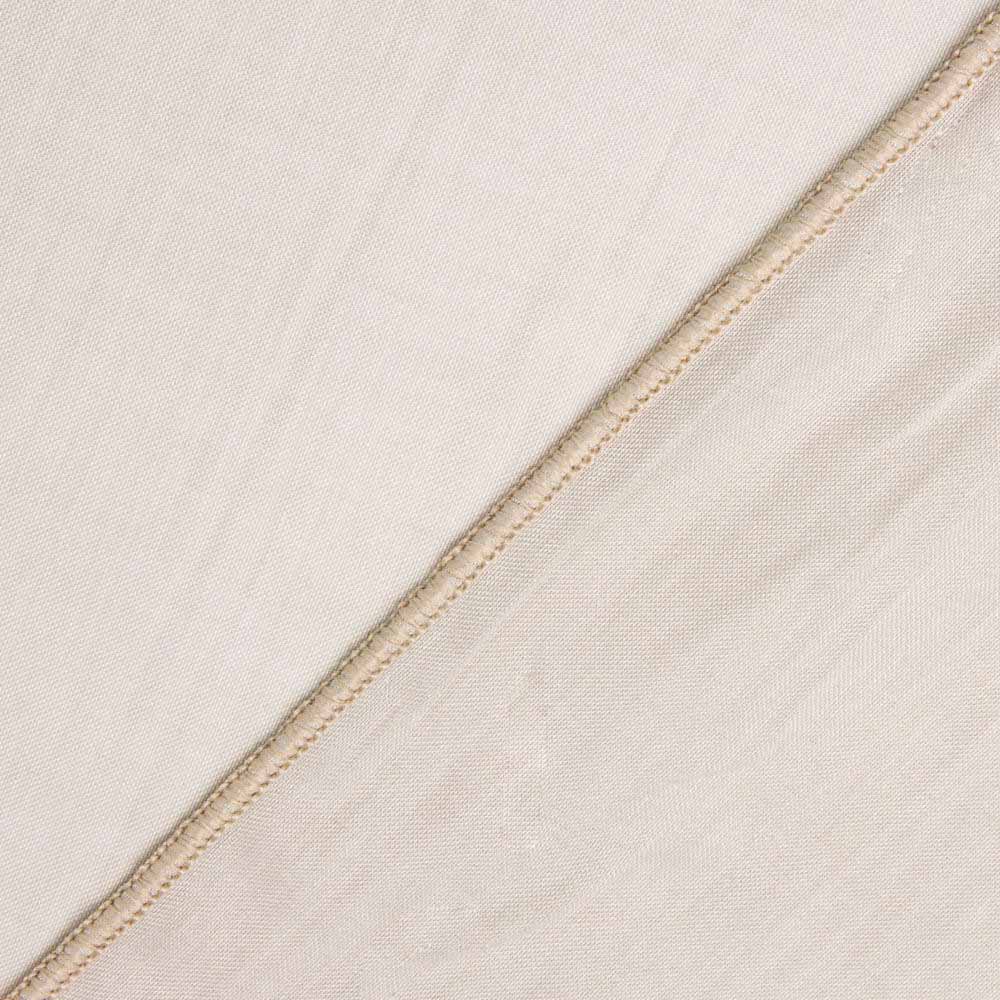 Basic Einfarbig Einfarbig Beige Netzvorhang - Ribes y Casals