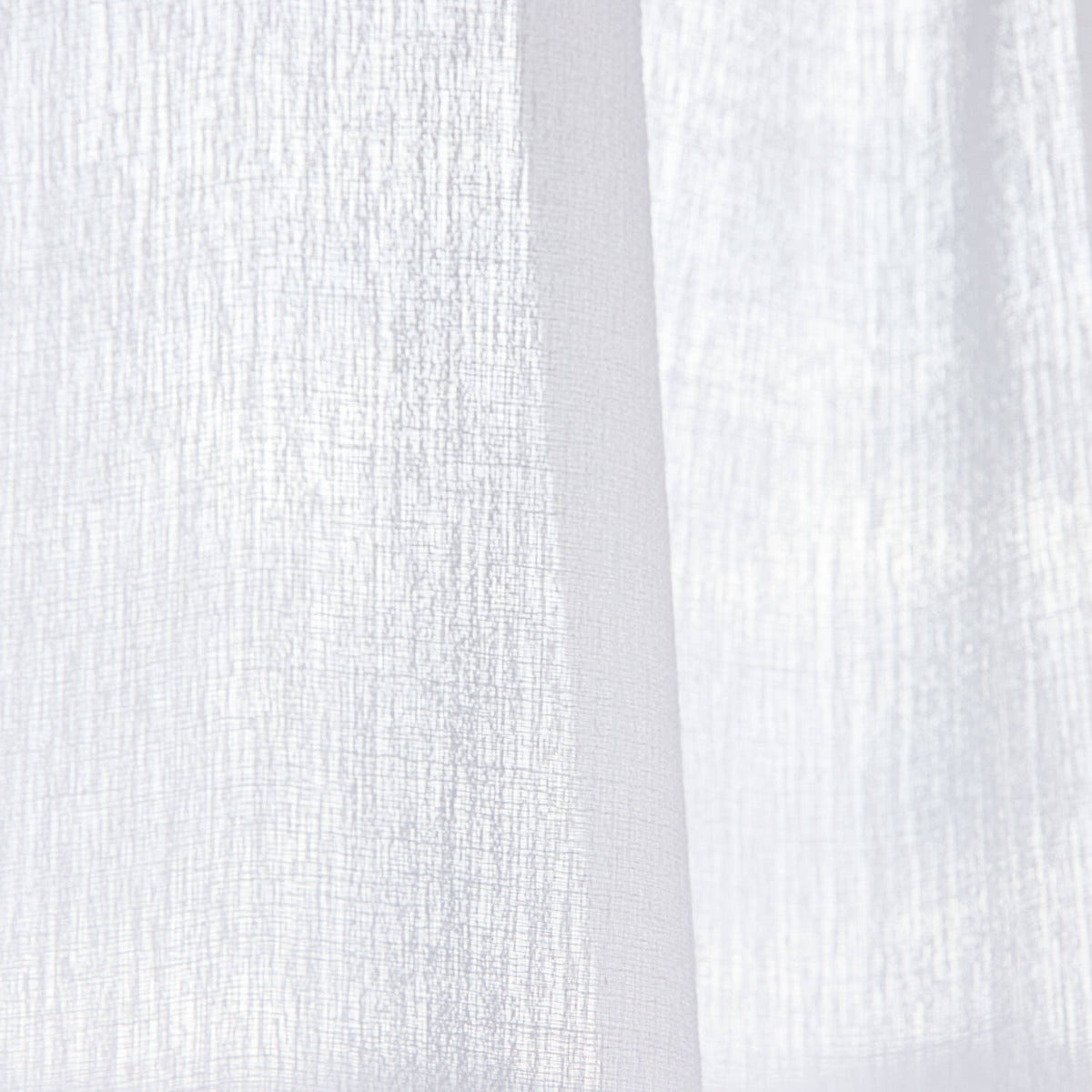 Transparenter Vorhang Krepp Rustikal Weiß 180 x 300 cm - Ribes y Casals