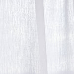 Transparenter Vorhang Krepp Rustikal Weiß 180 x 300 cm - Ribes y Casals
