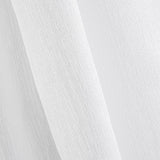 Transparenter Vorhang Krepp Rustikal Dichtes Weiß Natürlich - Ribes y Casals