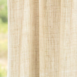 Calabria Natural Rustic Dense Sheer Net Curtain - Ribes y Casals