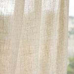 Reststück Vorhangstoff Rustikal Polyester Farbe Leinen – verschiedene Maße x Breite 280 cm - Ribes y Casals