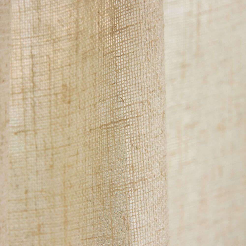 Reststück Vorhangstoff Rustikal Polyester Farbe Leinen – verschiedene Maße x Breite 280 cm - Ribes y Casals