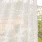 Trazo White Sheer Net Vorhang - Ribes y Casals