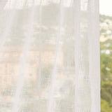 Trazo White Sheer Net Vorhang - Ribes y Casals