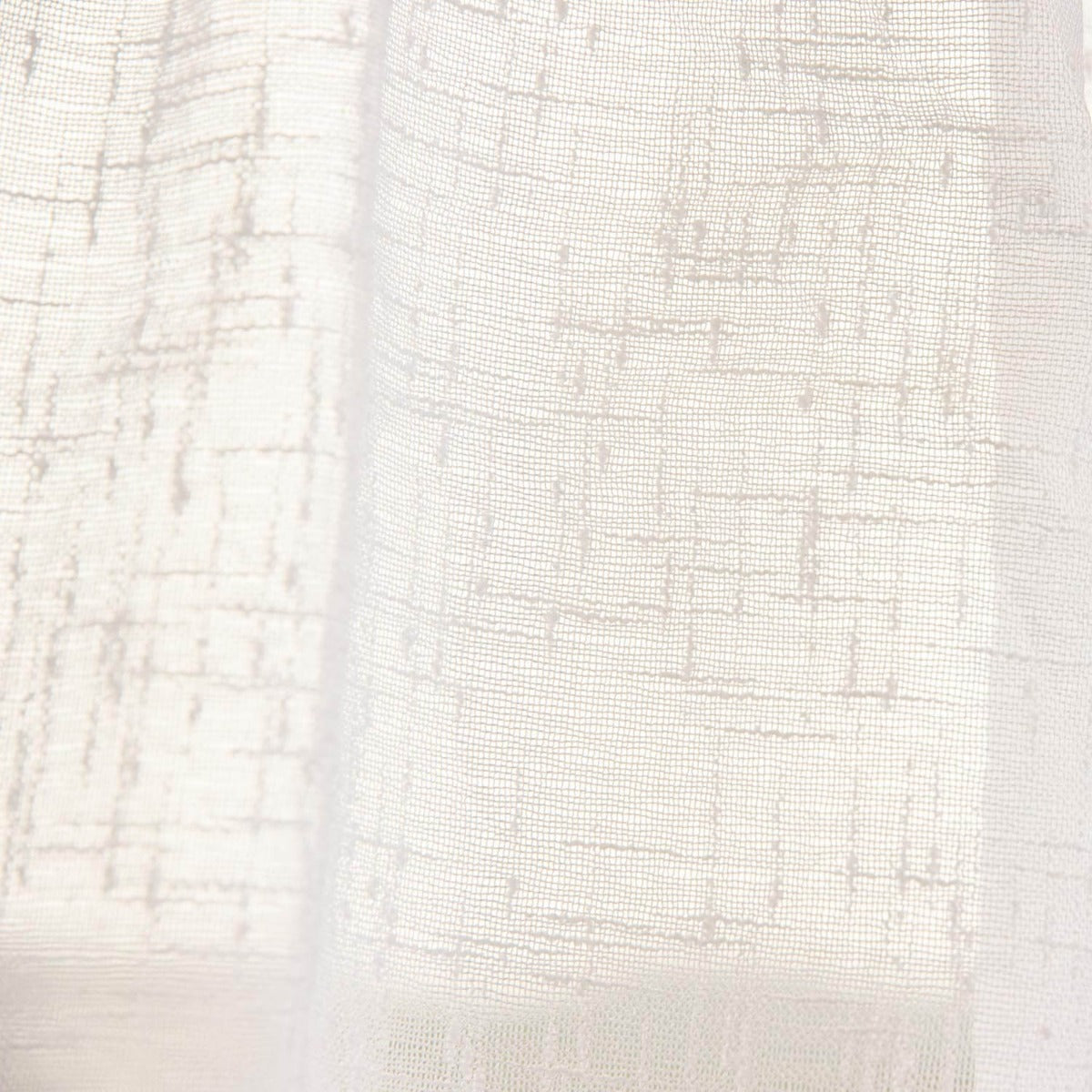 Trazo White Sheer Net Vorhang - Ribes y Casals