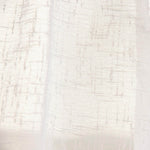 Trazo White Sheer Net Vorhang - Ribes y Casals