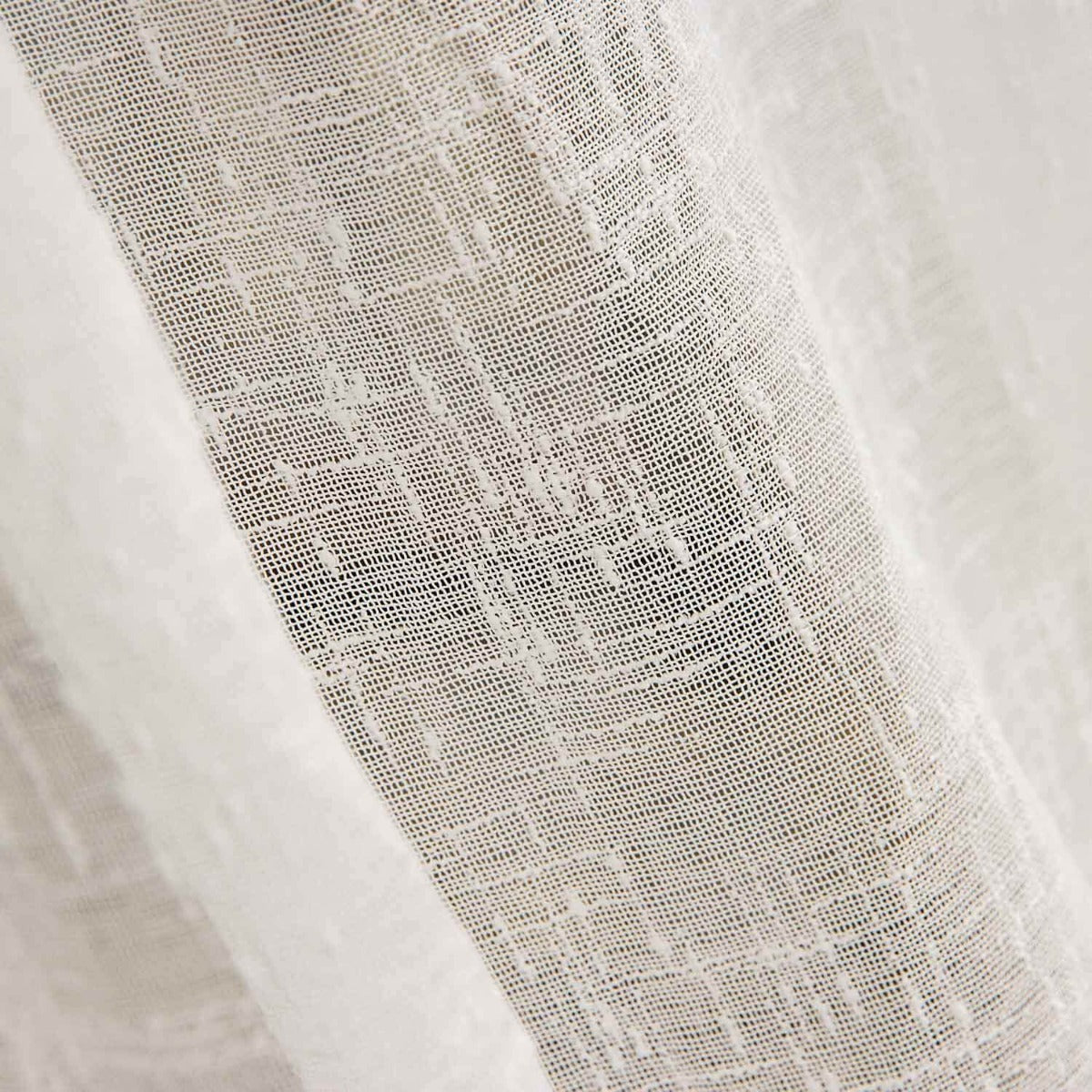 Trazo White Sheer Net Vorhang - Ribes y Casals