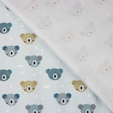 Viyela Baumwolle Teddybär Blau - Ribes y Casals