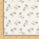 Blaue Kretonne Blume Viyela - Ribes y Casals