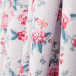 Viyela Flor Cretona Grau - Ribes y Casals