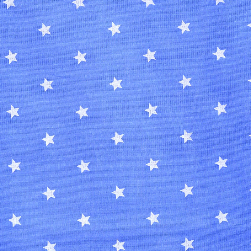 Voile Baumwolle Sterne Blau - Ribes y Casals